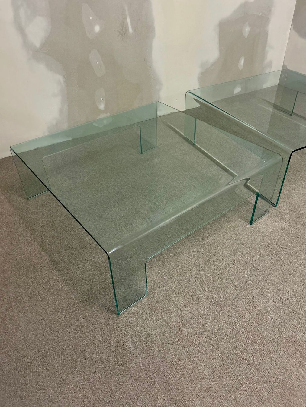 Calligaris Tavoli: Calligaris Waterfall Designer Glastisch Couch Tisch – Usato da Rickenbach ZH venduto da Der-Insider 4