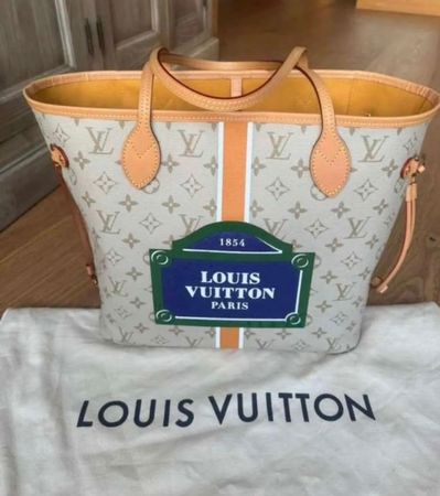 Louis Vuitton MonoPaname Beige Neverfull MM