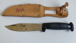 Jagdmesser / Fischermesser mit Scheide (W12)