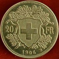 Goldvreneli 20 Franken 1906 (Replica)