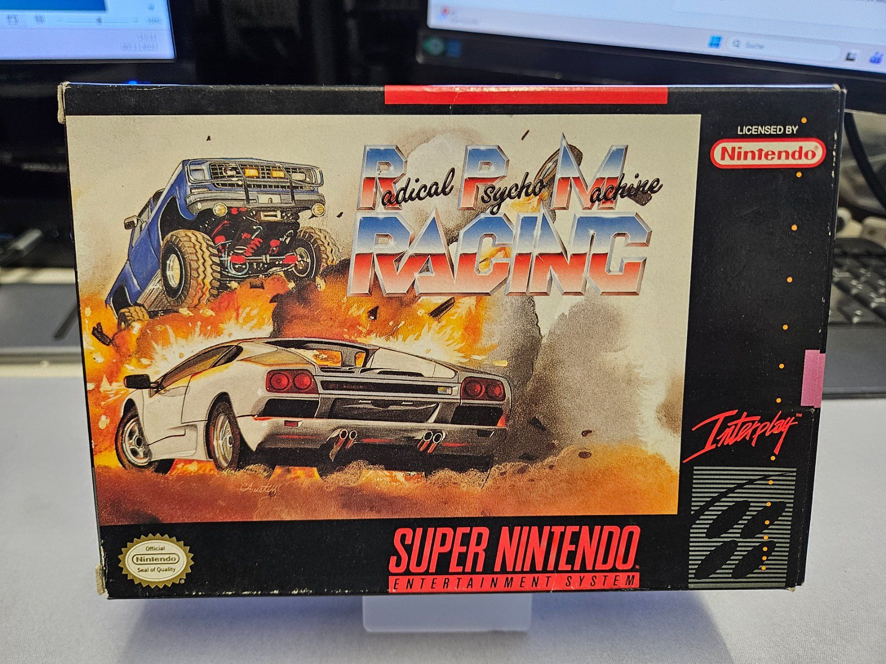 Radical Psycho Machine Racing - Super Nintendo - TOP! (US) (Neu (gemäss ...