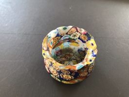 Petit vase en verre Murano millefiori état neuf