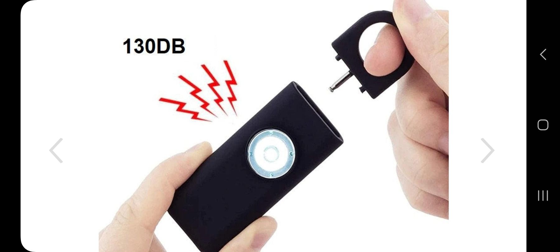 Sistemi d'allarme: Alarme De Poche Anti Agression 130db – Nuovo e nell'imballaggio originale da La Chaux-De-Fonds venduto da titi117suisse 5