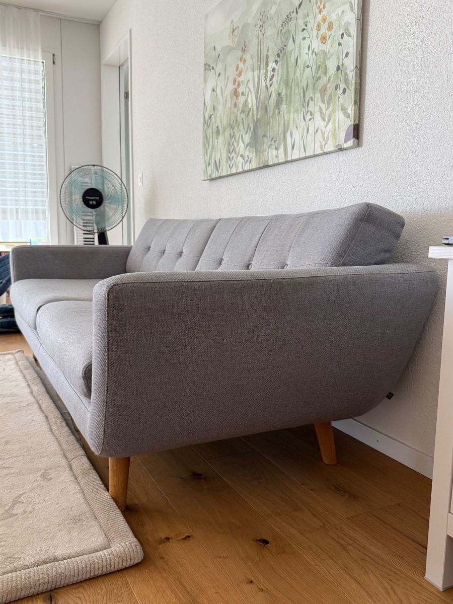 Sofacompany Divani: Sofacompany Vera 3-Sitzer grau – Usato da Hallwil venduto da Zeh23 2