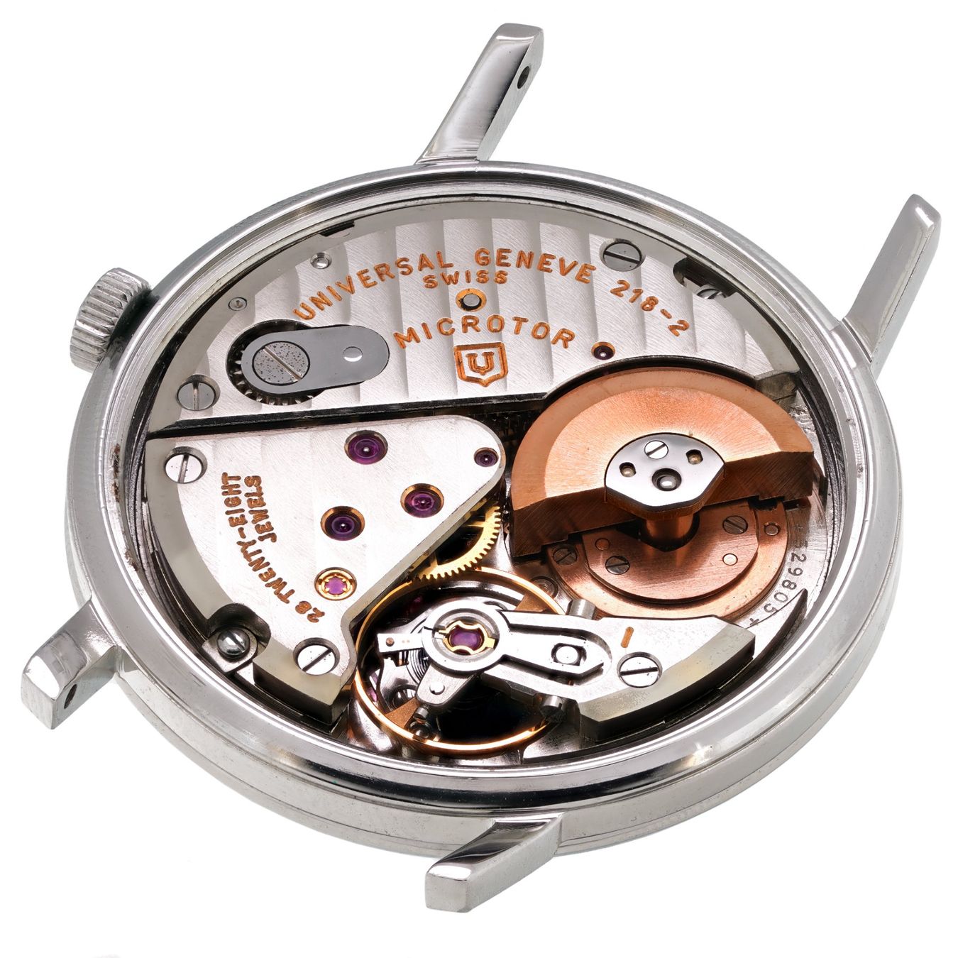 Universal Genève Orologi: Universal Geneve Polerouter Geneve, Ref. 204604-9, Cal.218-2 – Usato da Vésenaz venduto da Grailium 4