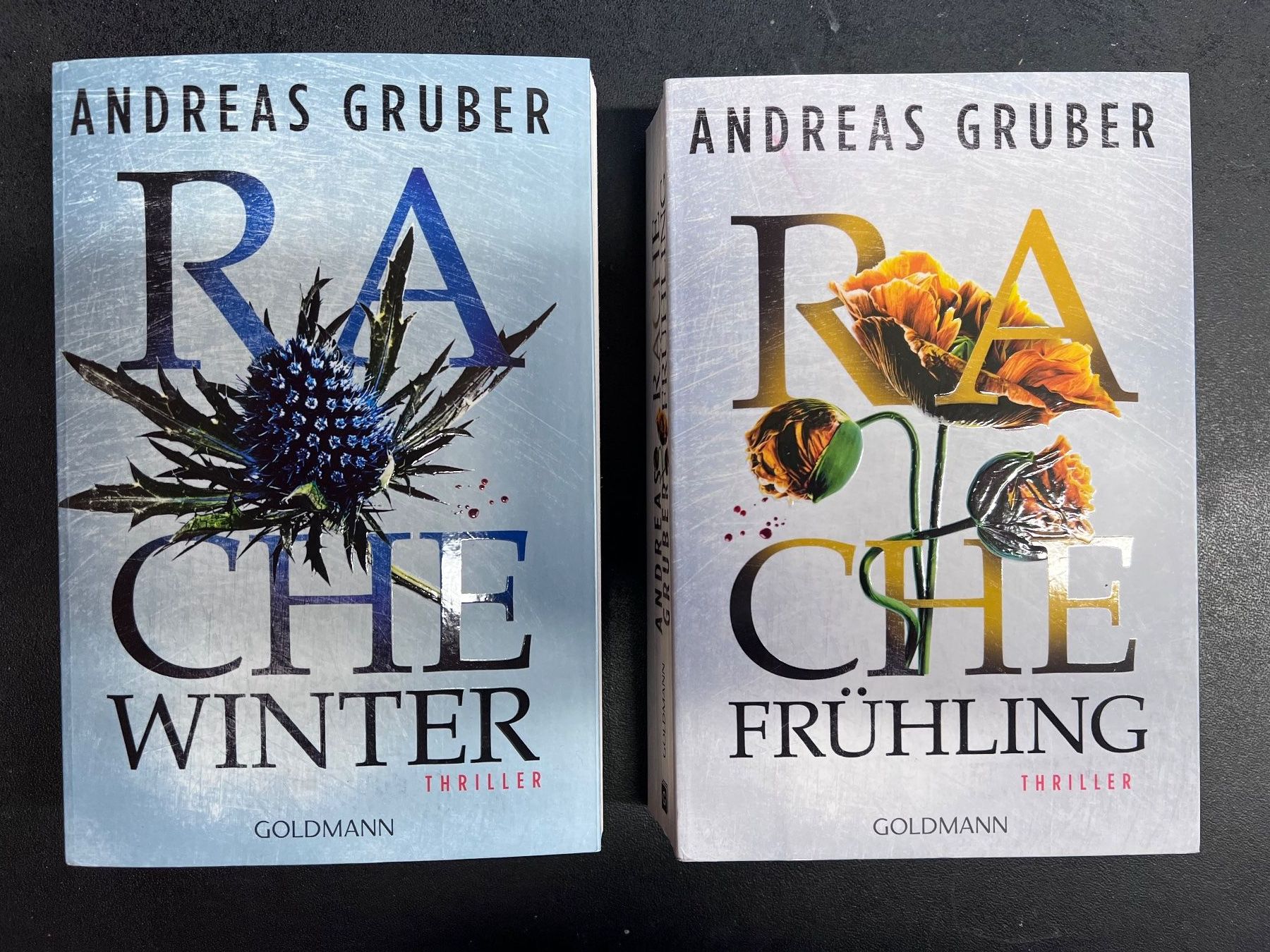 Libri: Andreas Gruber, RACHE, Winter, Frühling, Thriller – Usato da Guntershausen venduto da fuchs911