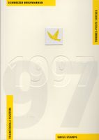 Jahrbuch 1997 mit postfrischen Marken und Vignetten Block