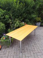 Esstisch Buche Metallbeine 200x90 cm guter Zustand