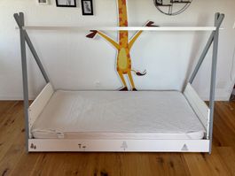 Kinder Zeltbett von Vertbaudet inkl. Matratze