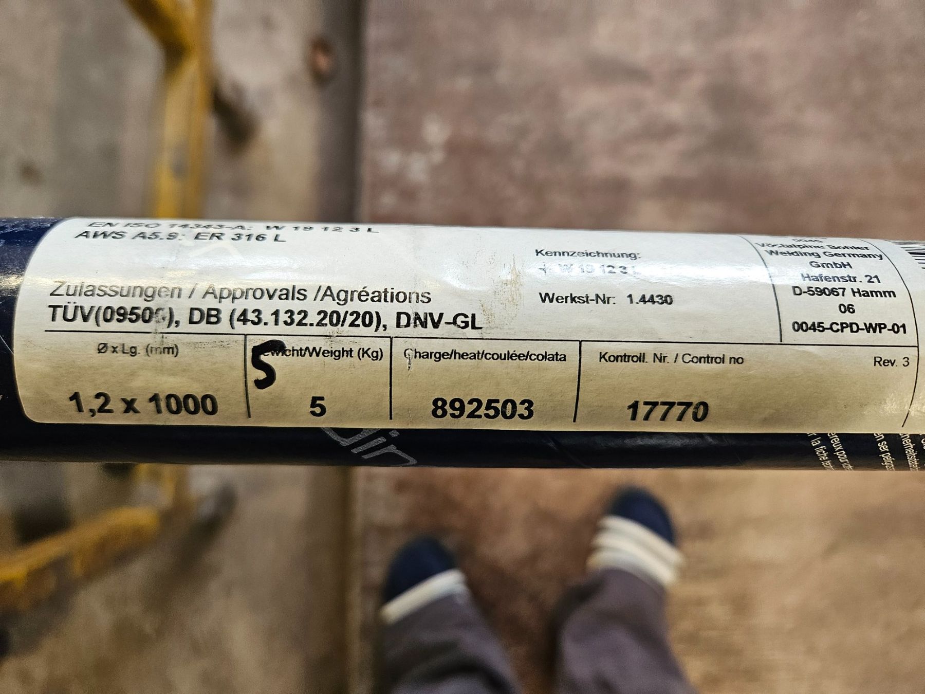 Saldatori: Wig - Stab Böhler THT 316L 1.2mm – Nuovo e nell'imballaggio originale da Brunnadern venduto da tasmareo1 1