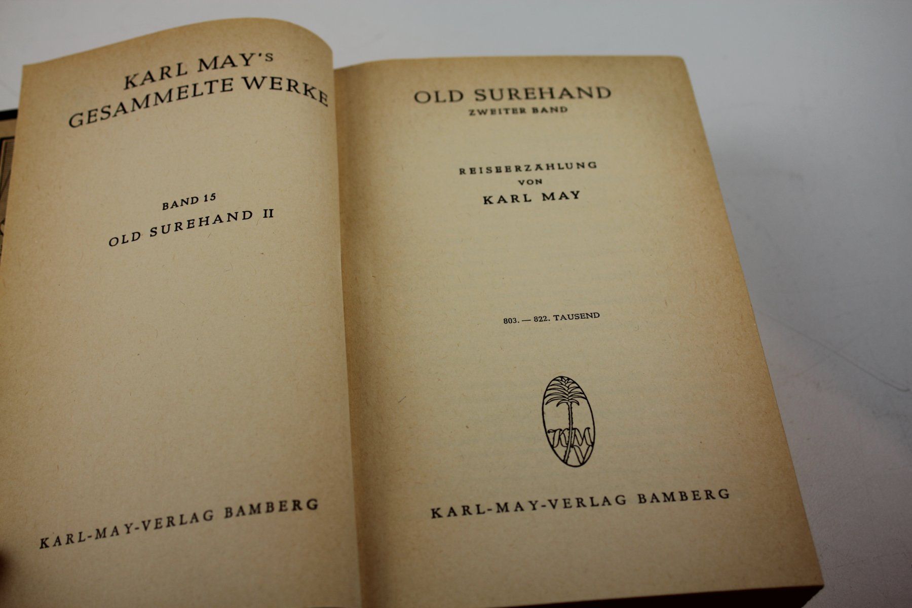 Libri: Karl May Old Surehand I II – Usato da Basel venduto da IRMAundFRED 7