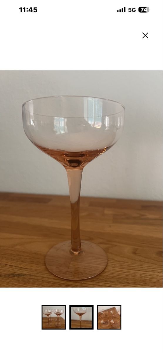 Verres: Champagnergläser Rosa  – D'occasion à Aarberg par steinertatjana 1
