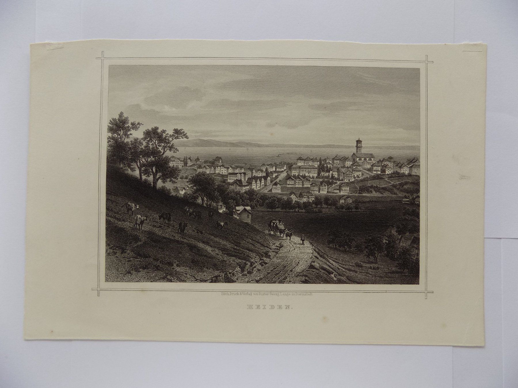 Gravures: Heiden Stahlstich – D'occasion à Risch par Rischli15