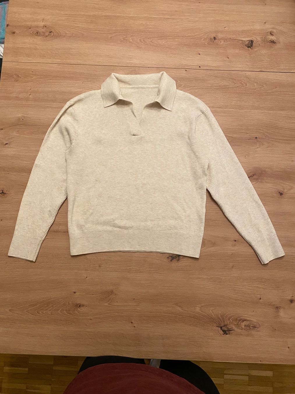 H&M Maglioni & Felpe: Edler Strickpullover mit Kragen, beige Top Zustand – Usato da Kloten venduto da swarovski16