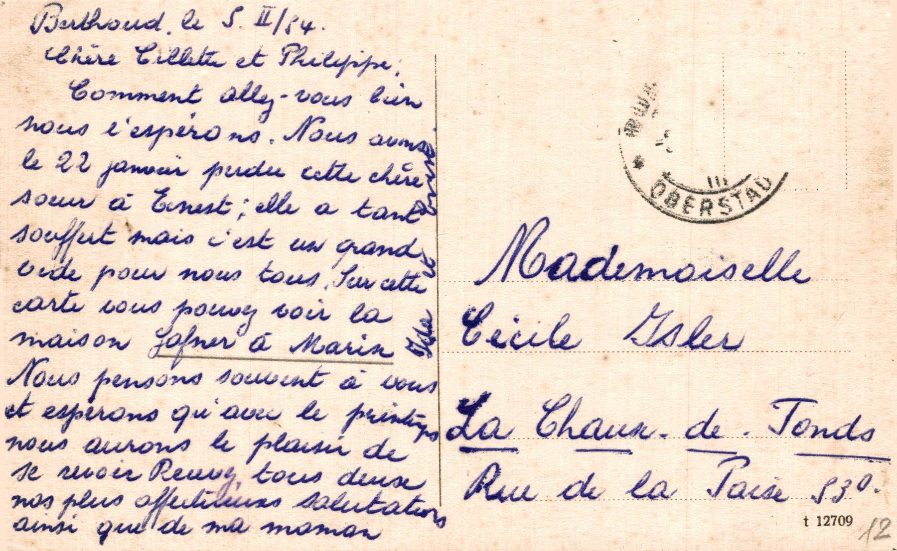 Cartoline postali: Burgdorf Oberstadt – Usato da Bronschhofen venduto da Astore 1