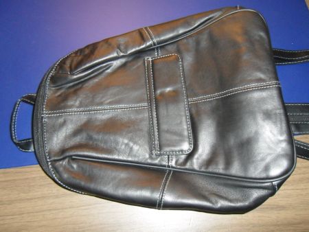 Rucksack aus schönem Nappaleder