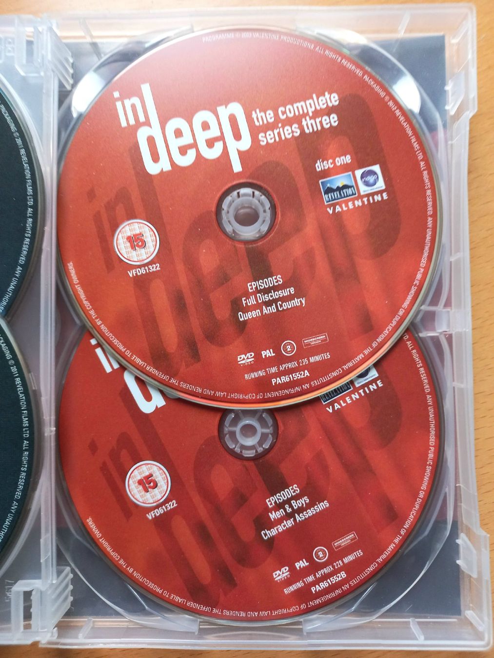 Tutti i DVDs: 6 DVD E - in deep – Usato da Niederuzwil venduto da lubimaja 2