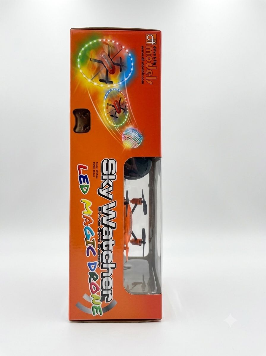 RC Modellbau: DF Models Sky Watcher LED Magic Drone – Neuwertiger Indoor-S – Neu und originalverpackt aus Brüttisellen von Alpen_Shop24 1