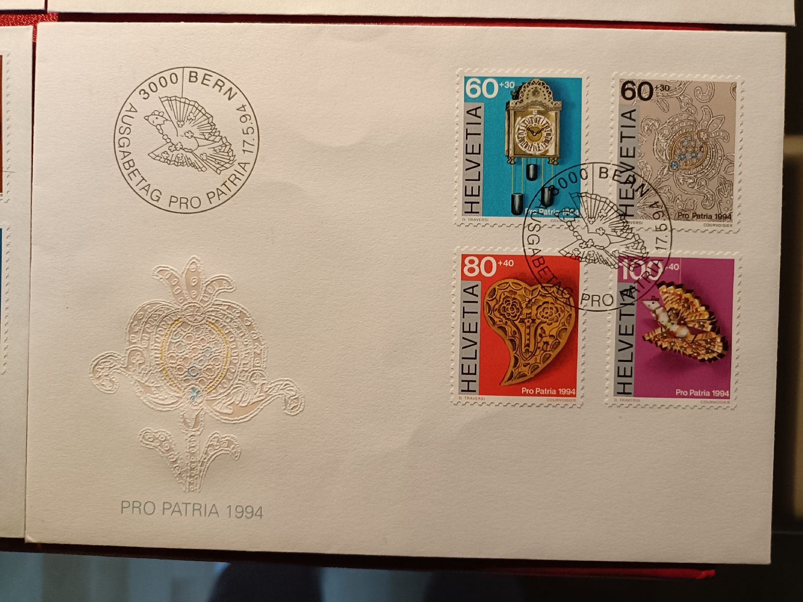 Tutti i francobolli: Schweiz Briefmarken-Sammlung: Bundesfeier Ersttagsbriefe! – Nuovo (secondo la descrizione) da Sargans venduto da Polifemo58 4