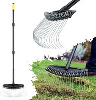 Vertikutierrechen 24 Federstahlzinken