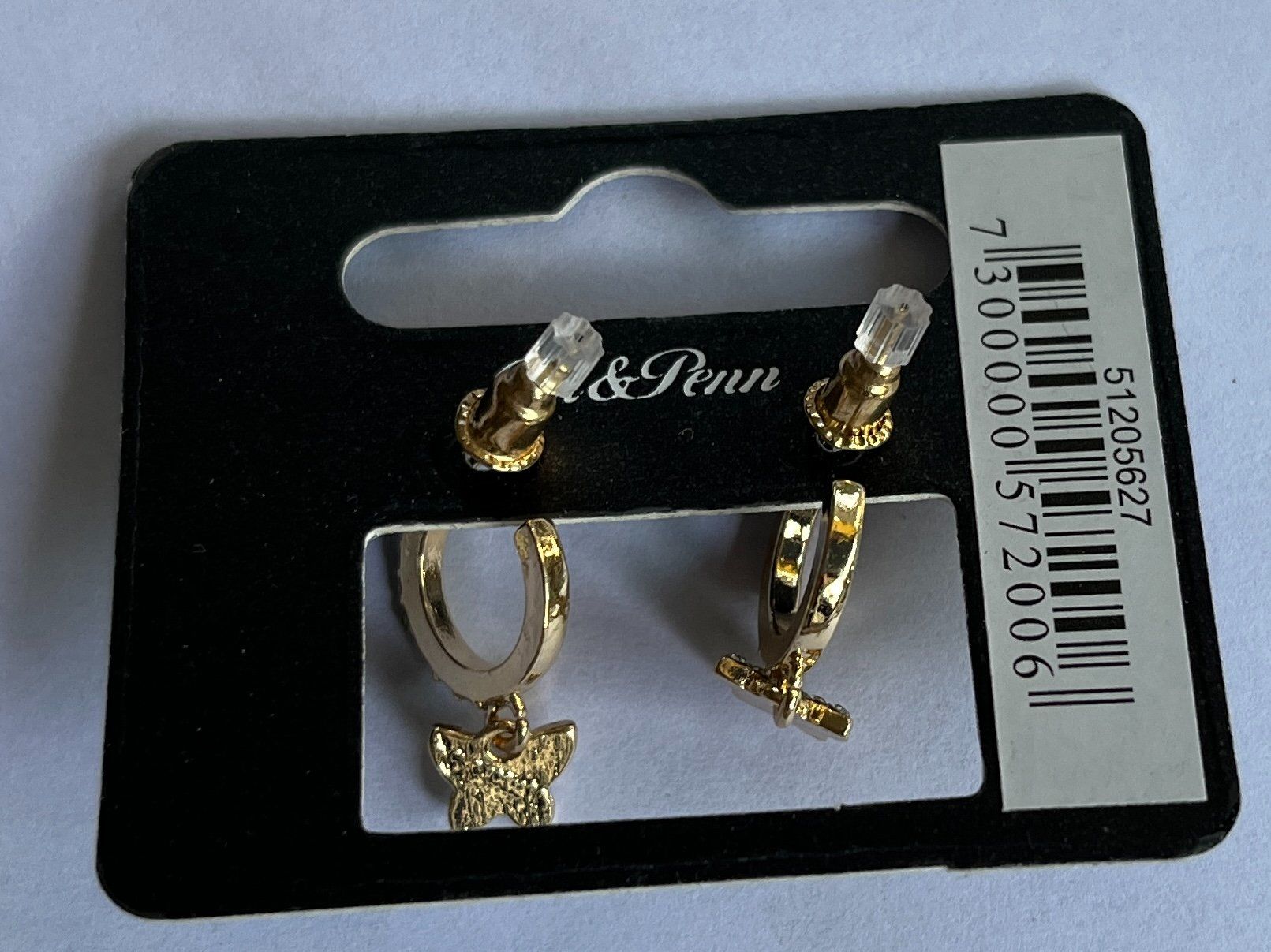 Orecchini pendenti & Orecchini a lobo: Herzige Ohrstecker "Schmetterling" NEU – Nuovo e nell'imballaggio originale da Wettingen venduto da _Nordliechtli_ 1