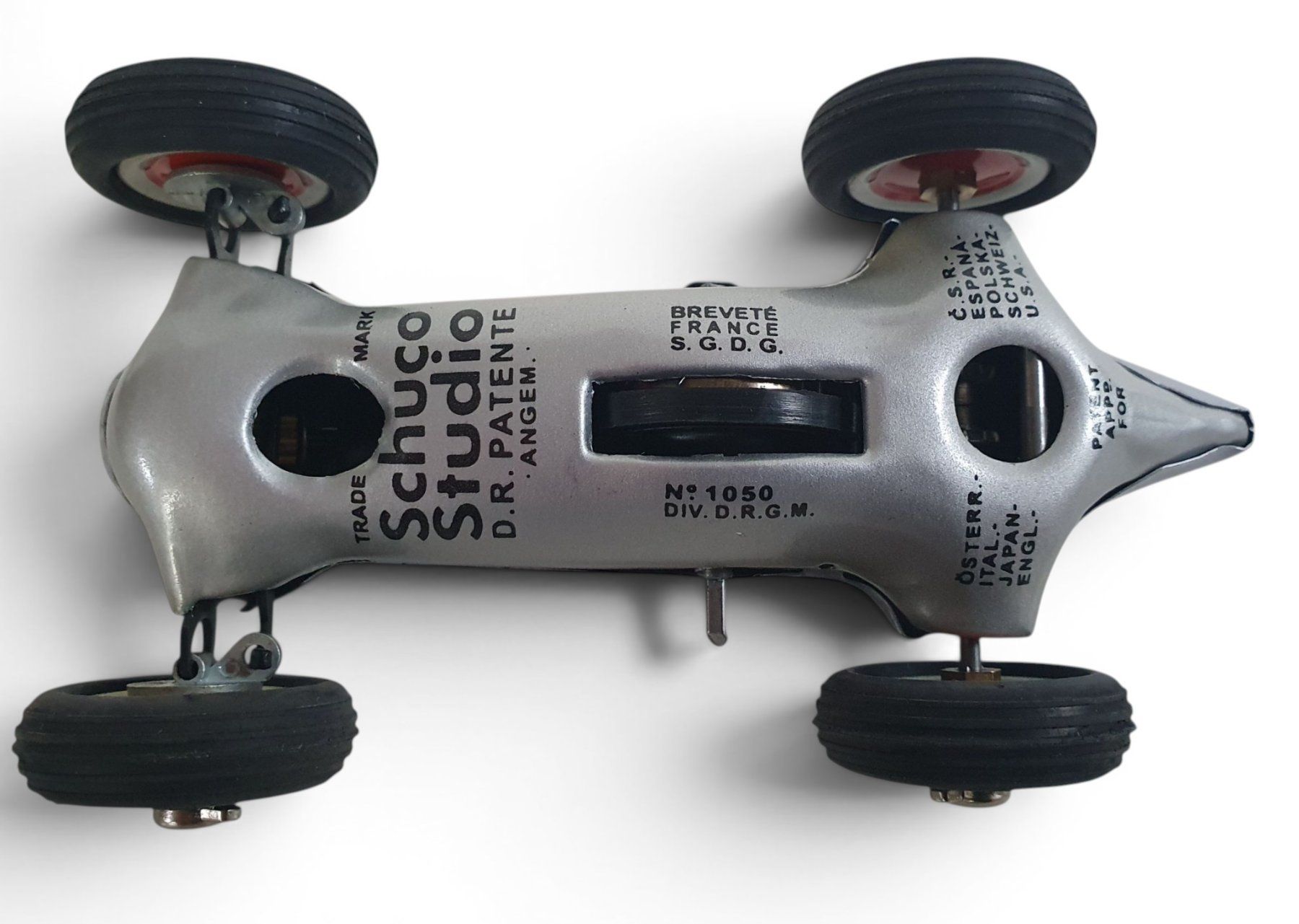 Schuco Giocattoli: Schuco Studio Mercedes Rennwagen – Usato da Rickenbach b. Wil venduto da klassikmarkt.ch 6