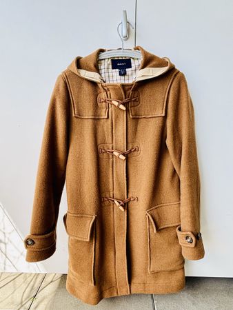 Gant Wollmantel „Duffle Coat“, Beige, Grösse S