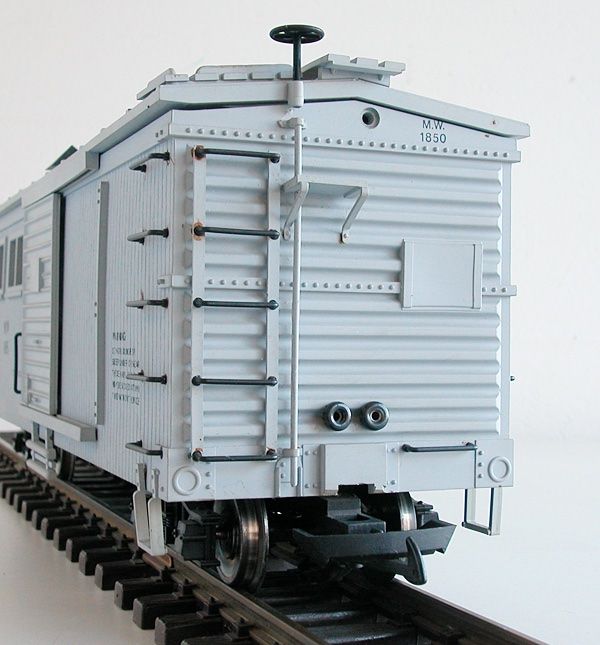 LGB Modellini di ferrovie: USA Trains Engineering Car MW Spur G – Usato da Oberwil BL venduto da Klang 2