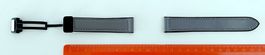 Nr220 Uhrenband grau/schwarz Stegbreite 20mm