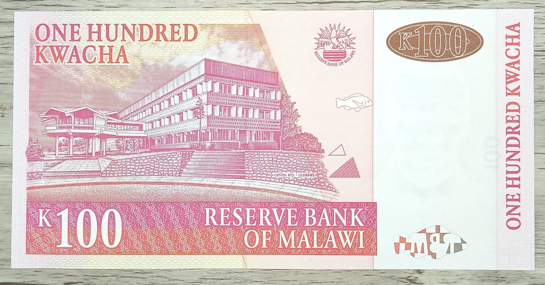 Banconote: Malawi 100 kwacha UNC – Nuovo (secondo la descrizione) da Cousset venduto da Patricio77 1