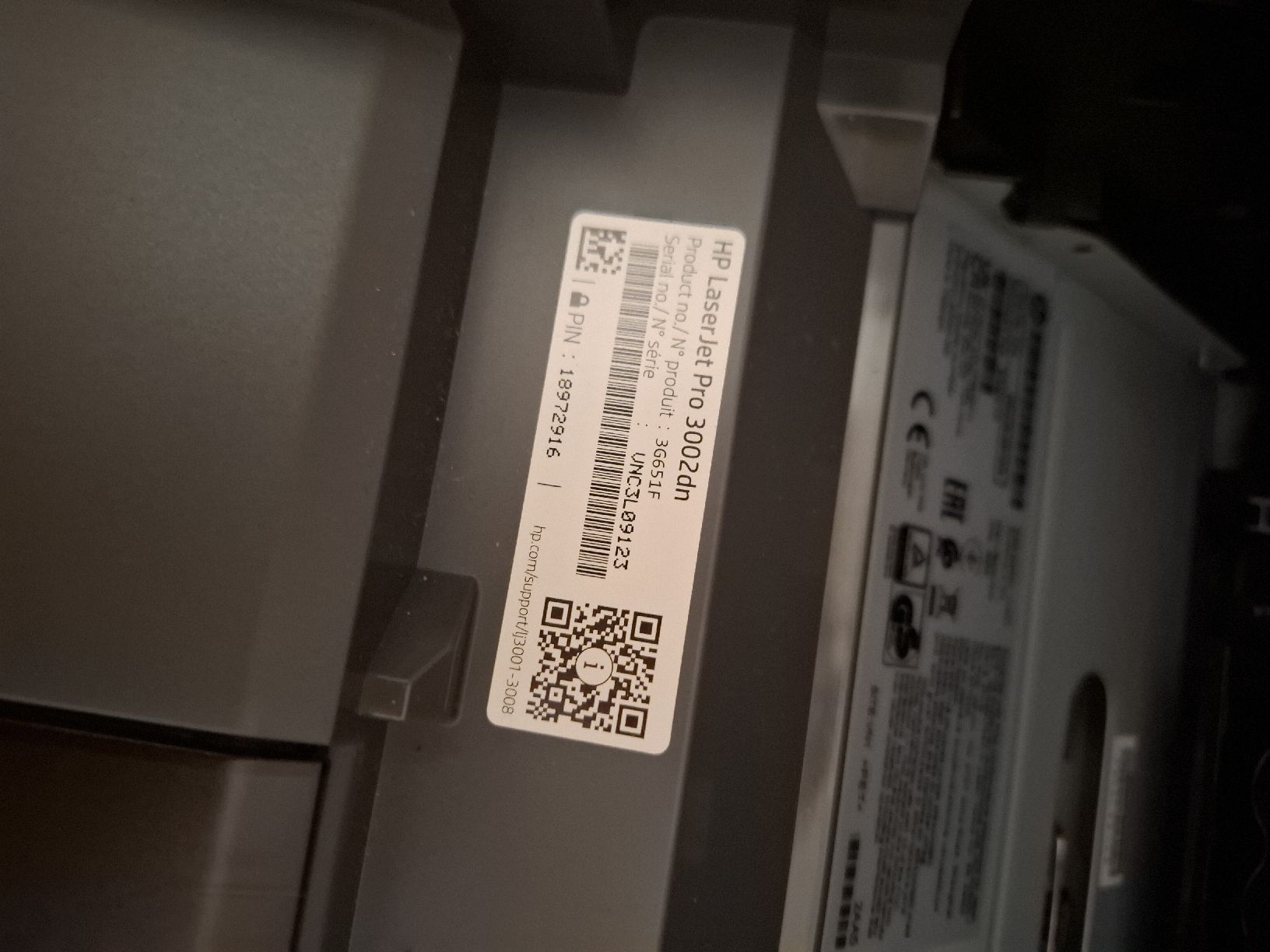 Hewlett Packard Drucker: HP LaserJet Pro 3002dn Laser Drucker – Gebraucht aus Luzern von chcl3 2