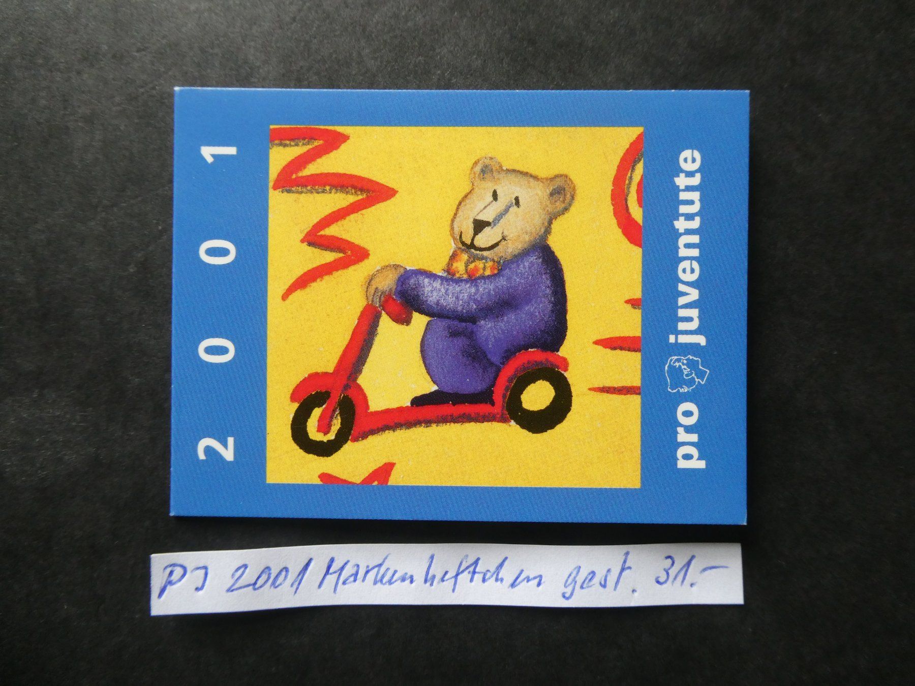 Tous les timbres: Pro Juventute 2001 Markenheftchen gestempelt – D'occasion à Lausen par Herbamare01