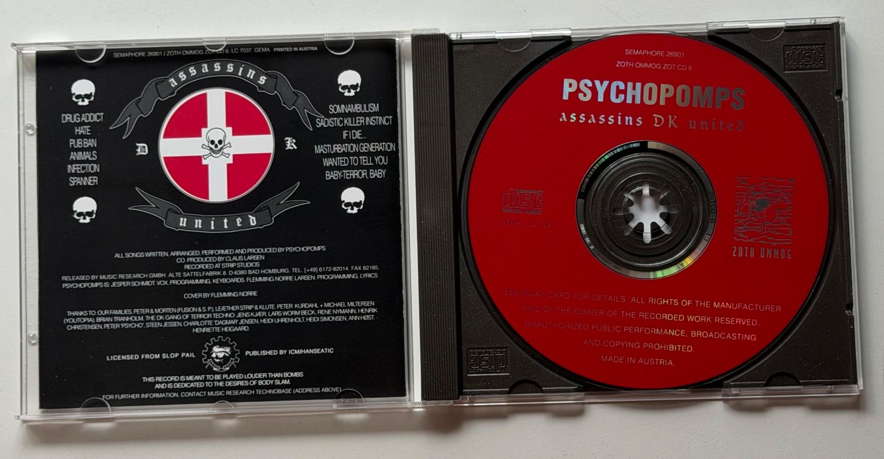 CDs: Psychopomps / Assassins DK United – D'occasion à Näfels par rottabi 2