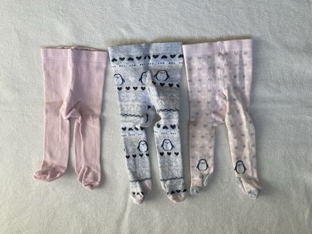 3 Strumpfhosen von H&M in Grösse 50/56