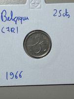 Belgique - 25 centimes - 1966