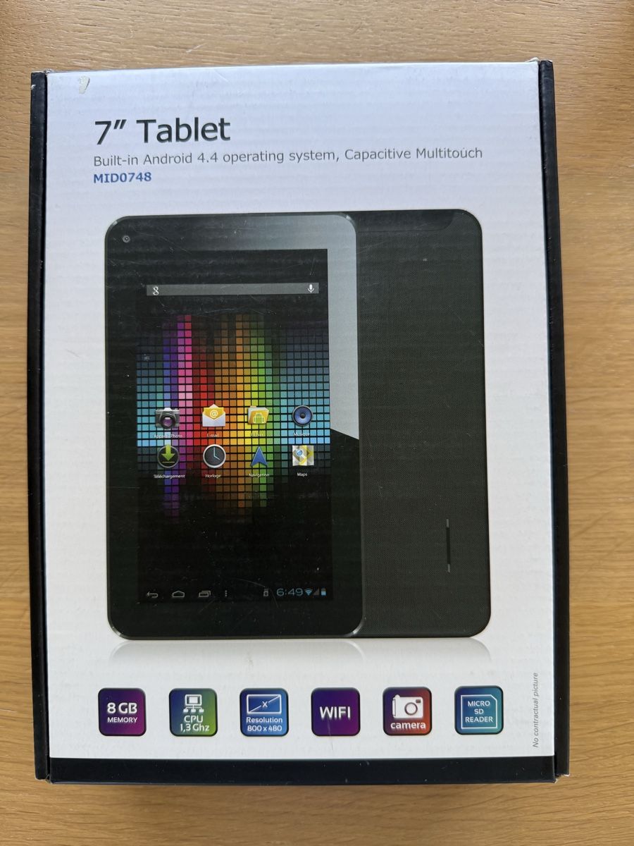 Tablet PC: Tablet Android 7’’ MID0748 – Nuovo e nell'imballaggio originale da Genève venduto da faf_prz9