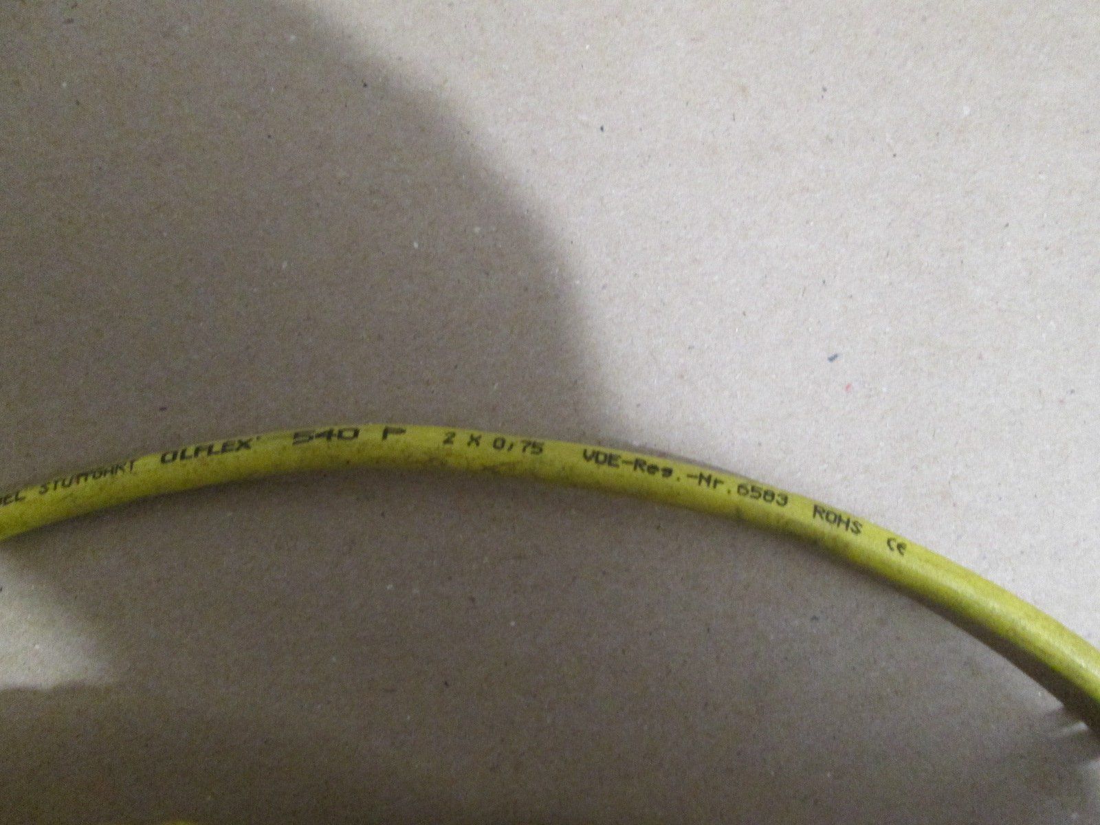 Cavi: Oelflex Spiralkabel gelb, 2x0.75mm – Usato da Eschlikon TG venduto da nun_hnb7 1
