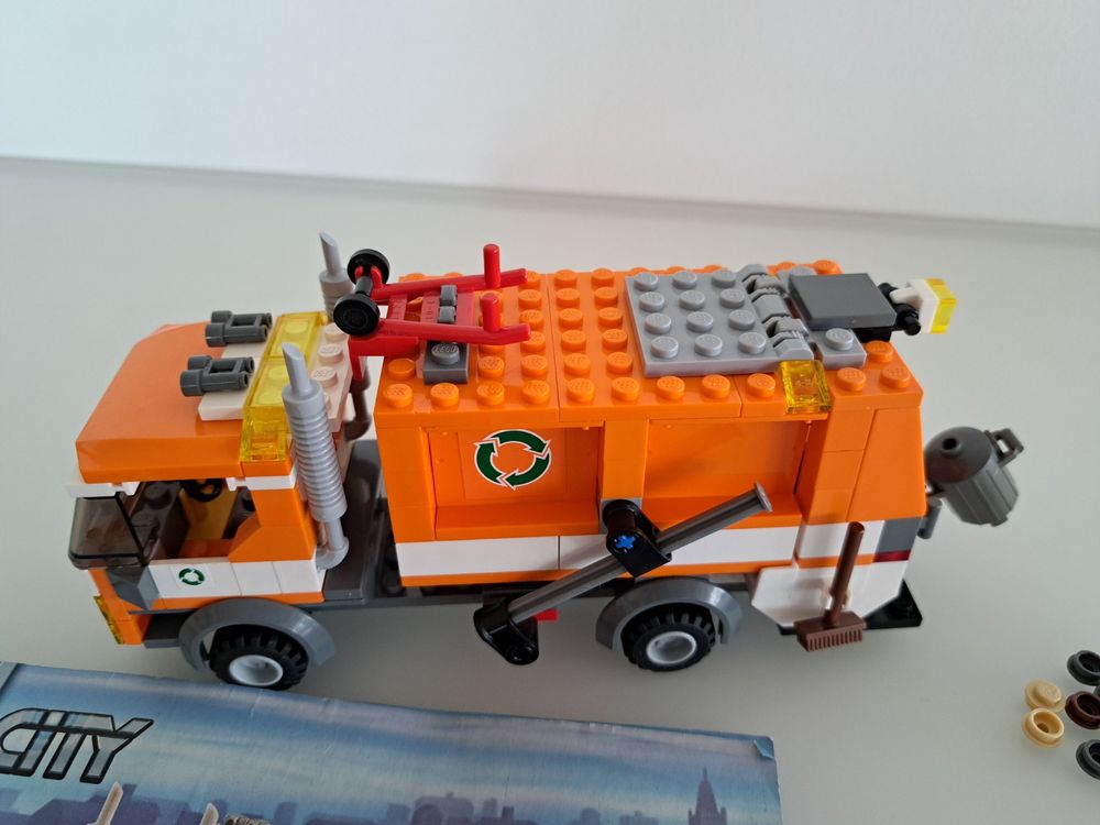 Lego Giocattoli: LEGO City 7991 - Müllabfuhr – Usato da Langendorf venduto da thesi246 3