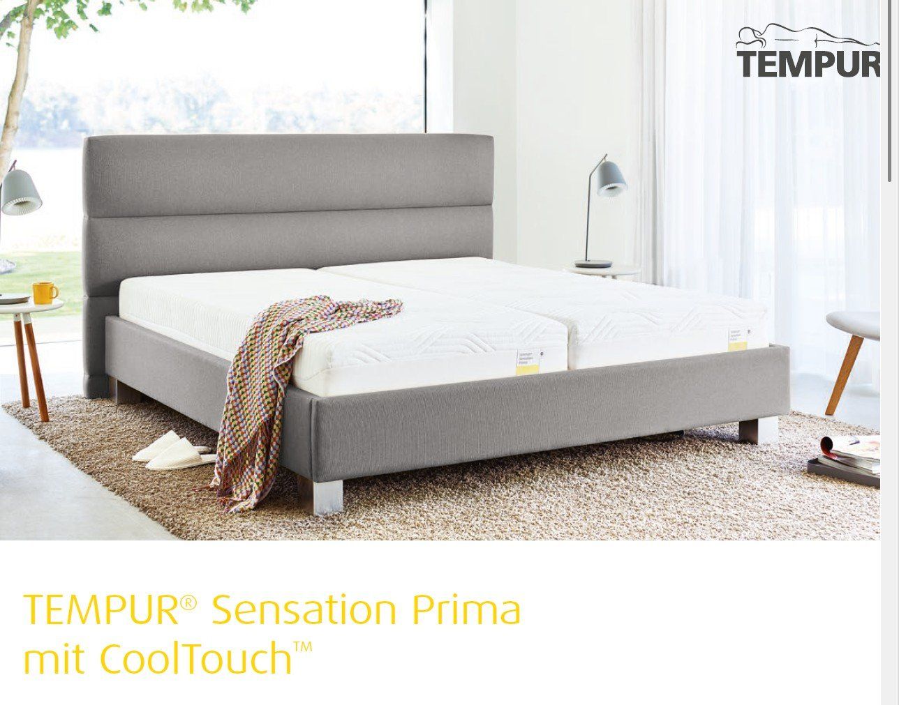 Tempur Matratzen: TEMPUR Matratze 120 x 200 cm / NEU – Neu und originalverpackt aus Horn von Xsolution
