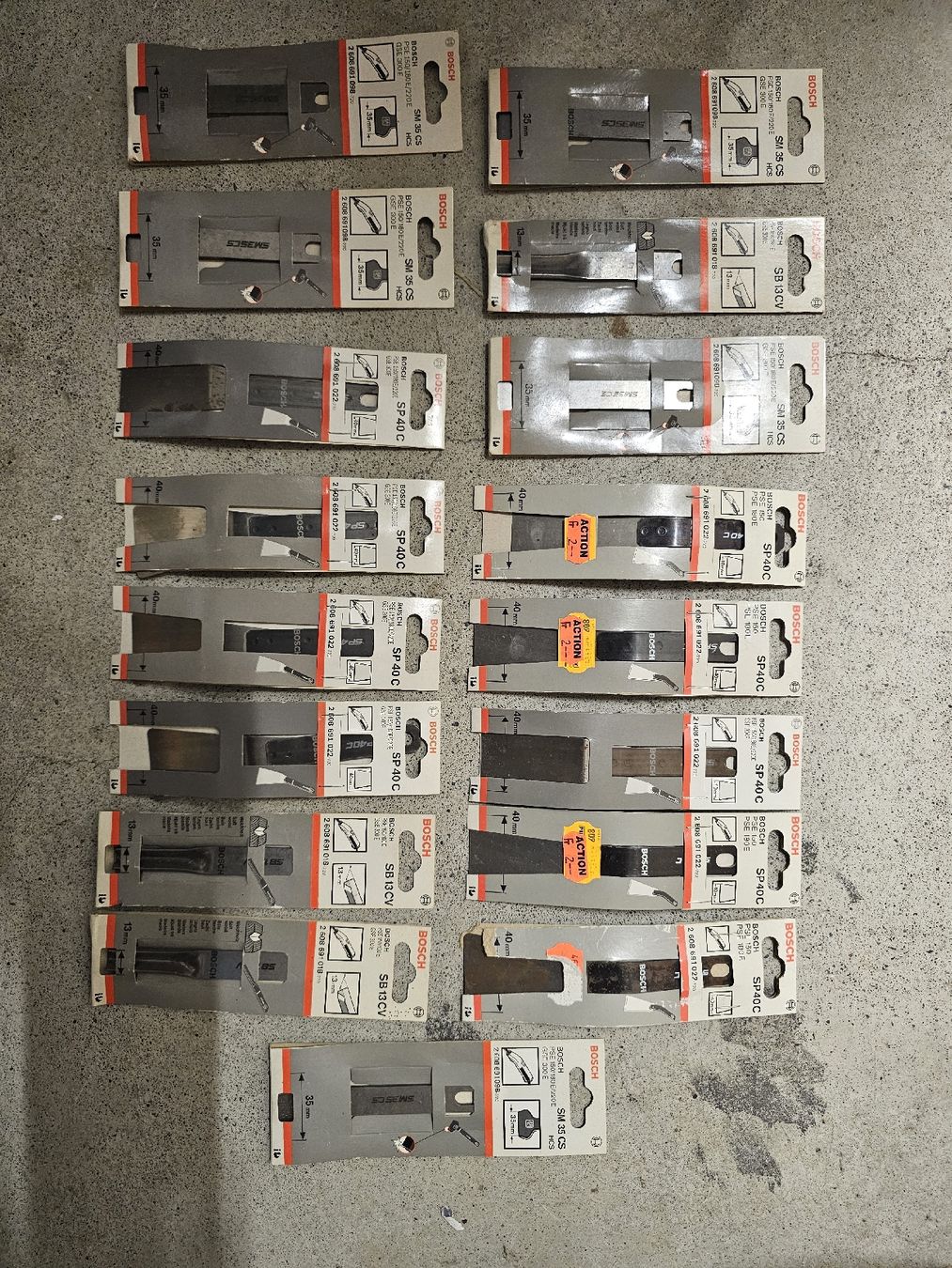 Bosch Tutti gli attrezzi: BOSCH SM 35 CS HCS 35mm Schaber Neu – Nuovo e nell'imballaggio originale da Zürich venduto da -iwan-