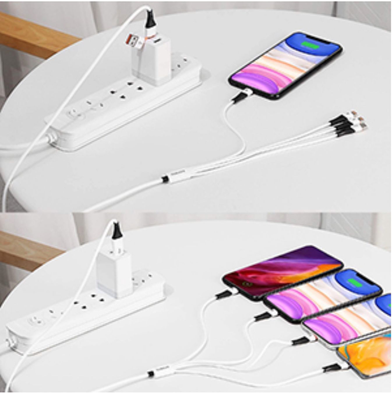 Kabel: Multi USB Kabel 6 in 1, 3A 1.2M Universelles USB A/C – Neu und originalverpackt aus Bülach von StoreInShop.com 8