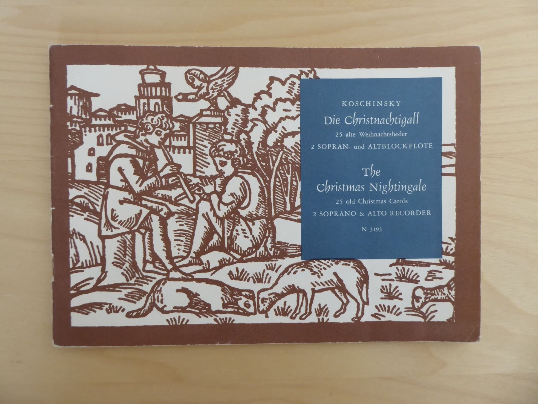 Libri: Die Christnachtigall, Koschinsky, Noetzel Verlag, 1960 – Usato da Turbenthal venduto da Nautop