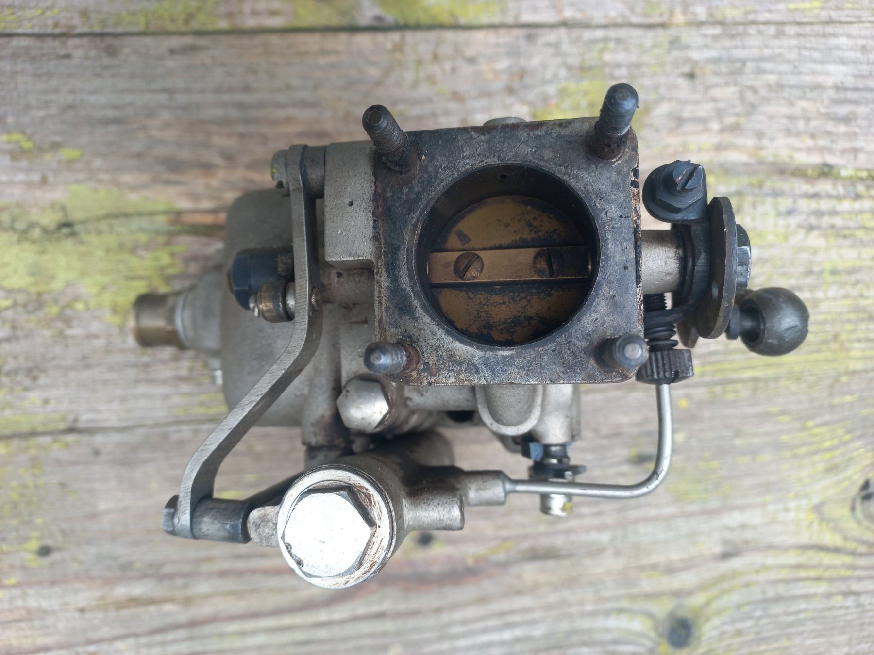 Alle Autoersatzteile: rarer Oldtimer Messing / Bronze Vergaser WEBER Typ unbekannt – Gebraucht aus Dulliken von Dullikenlerchclassic 5