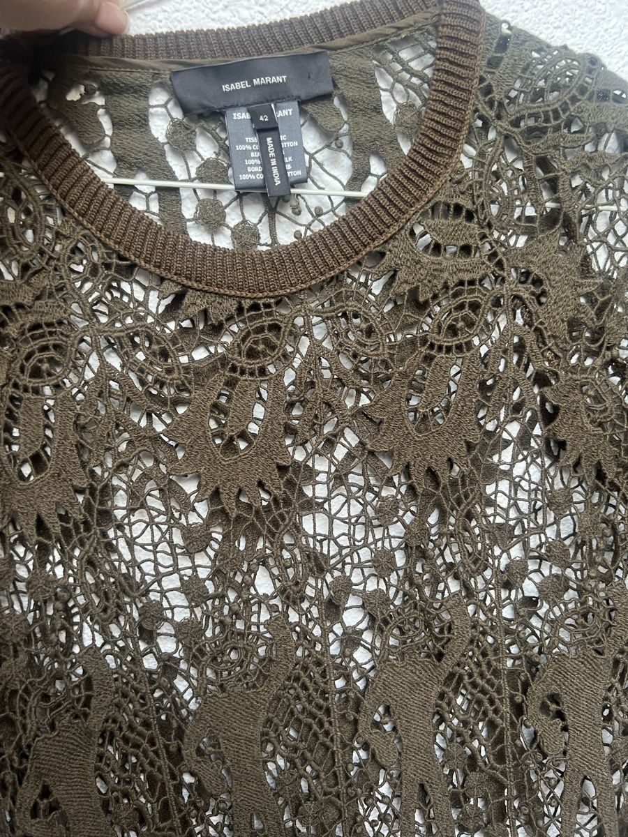 Isabel Marant Kleider: Isabel Marant Spitzenpullover Kleid Gr. 42 top Zustand  – Neu (gemäss Beschreibung) aus Horgen von Baroseda 3