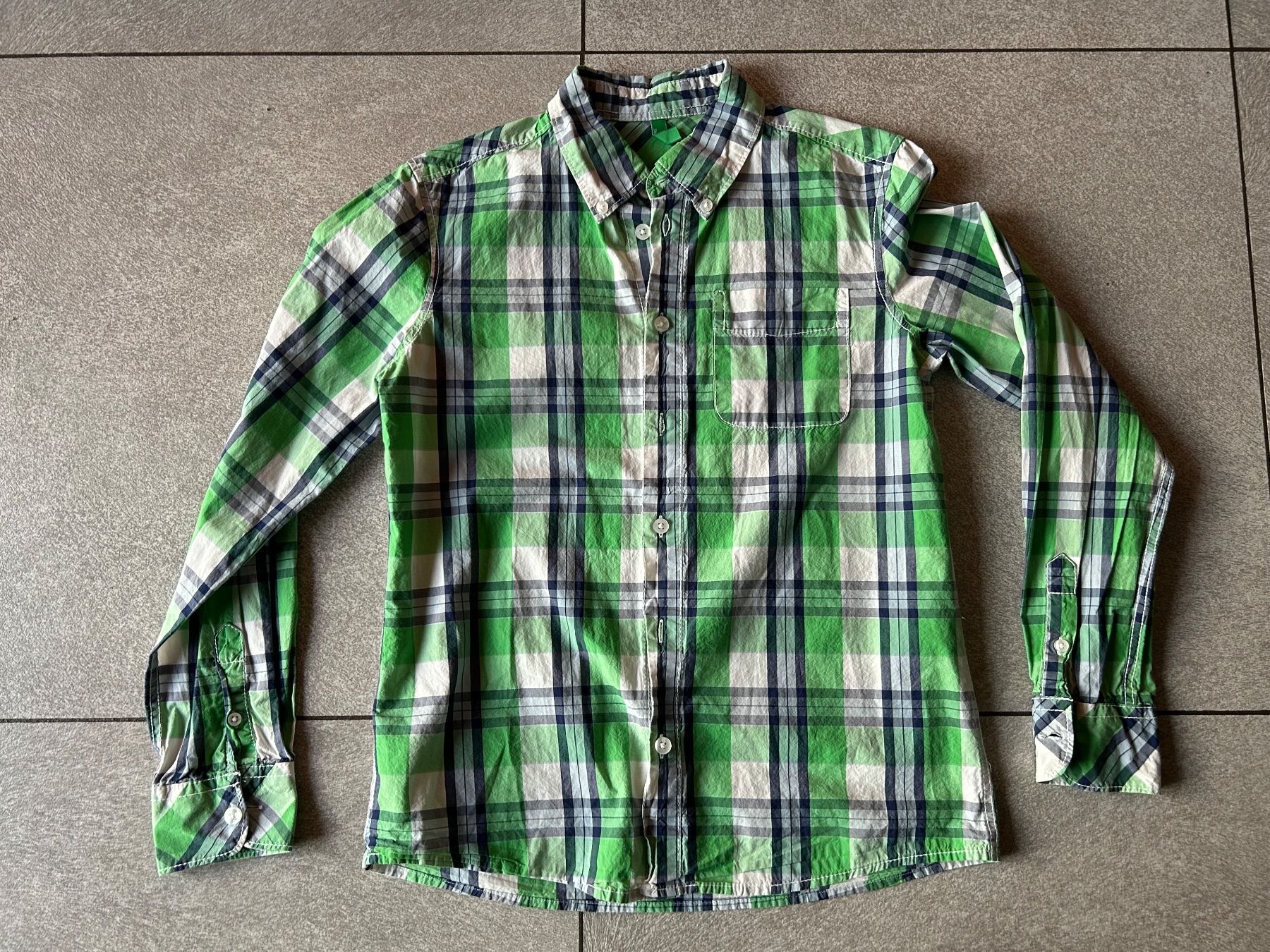Benetton Camicie, T-shirt & Polo: Hemd BENETTON mi-saison gr. 150 - 10 - 11 ans – Nuovo (secondo la descrizione) da Arbedo venduto da nadia1973