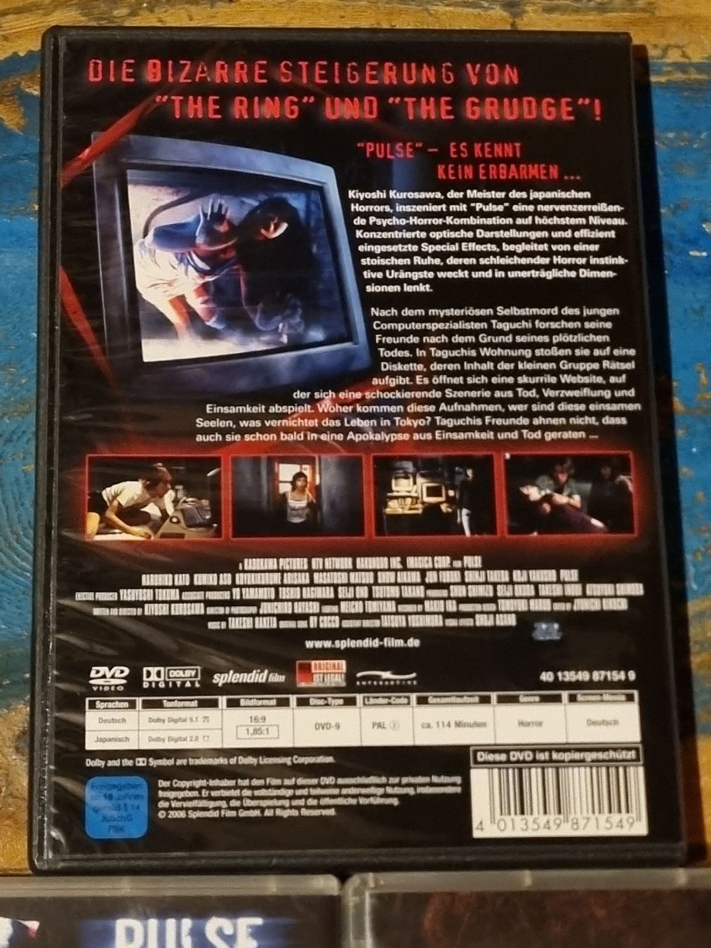 Tutti i DVDs: Pulse Sammlung, DVD Horror – Usato da Winterthur venduto da Belzarek 1