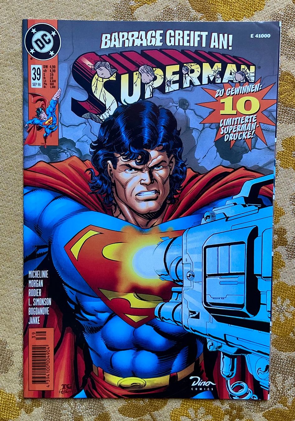 BD: Superman Heft Nr 39 von 1998 – D'occasion à Endingen par nathan05