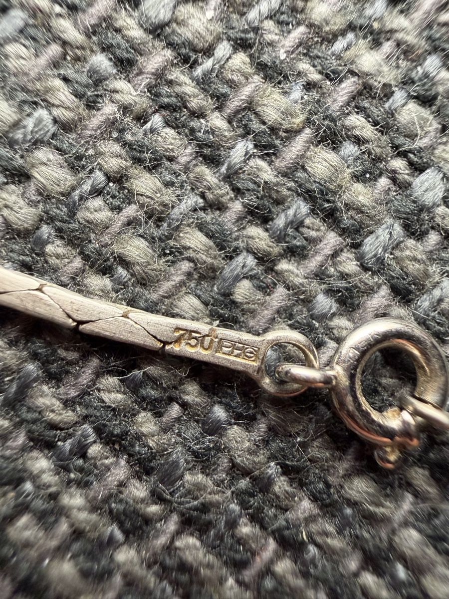 Catenine: Collier en or blanc 750 (18K) – Usato da Courroux venduto da Yiedot 2