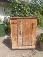 Altes/antikes Apothekerbuffet/Kommode aus Holz