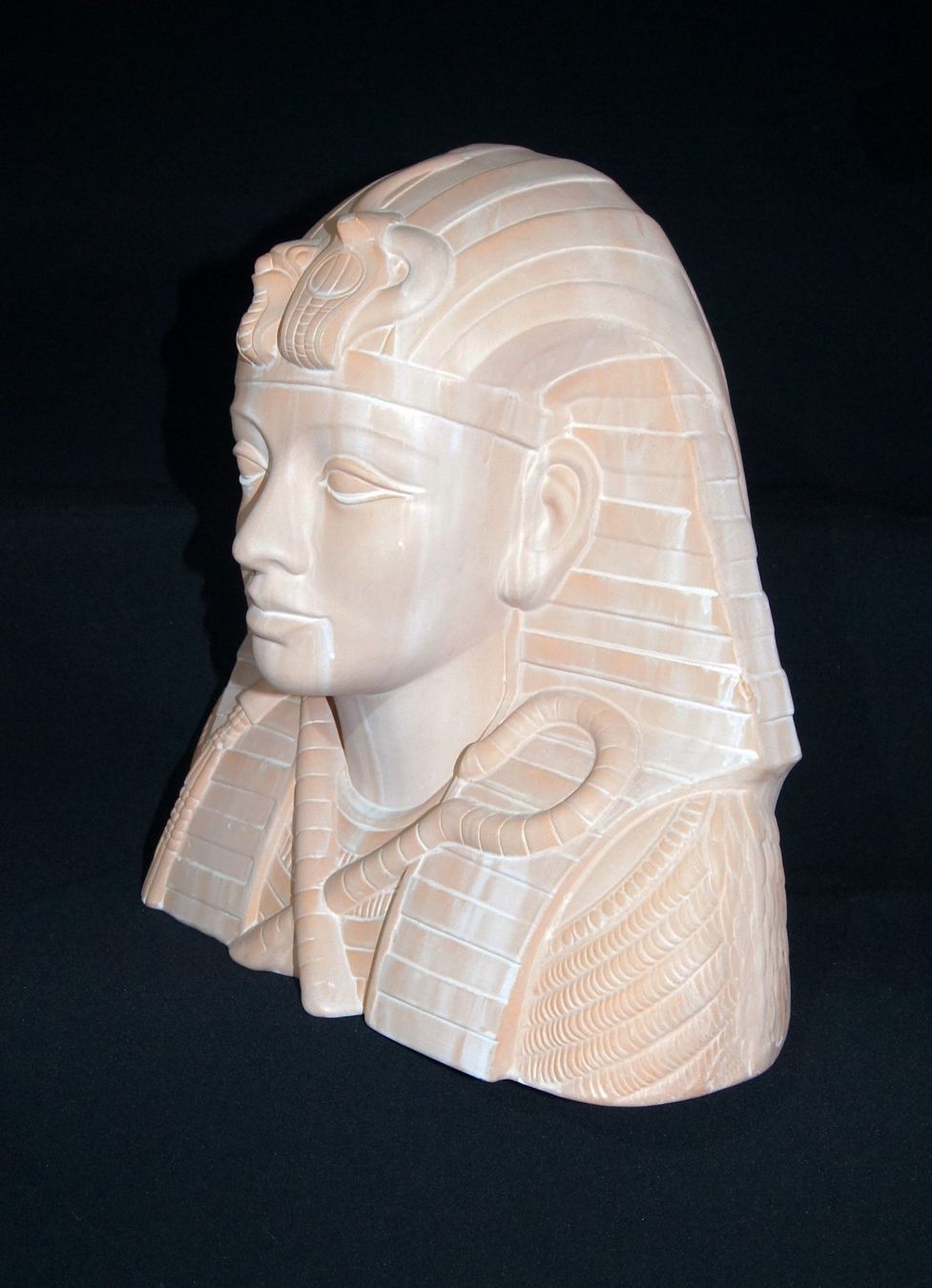 Sculture & Statue: Eindrucksvolle, lebensgrosse Pharao-Büste – Usato da Geroldswil venduto da ARTEFACTO 5